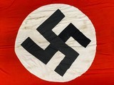 Original WWII German NSDAP Large Party Banner - 6 of 9