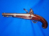  Early U.S. Mexican War to Civil War Military Issued Model 1836 Flintlock Pistol Dated 1837 By Asa Waters - 3 of 4