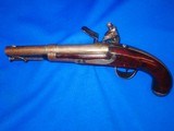 A Very Early U.S. Mexican War To Civil War Military Issued Model 1836 Flintlock Pistol By Robert Johnson - 4 of 4