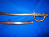 U.S. Civil War Military Issued Model 1860 Cavalry Sword Made by Mansfield & Lamb Dated 1864  - 4 of 4