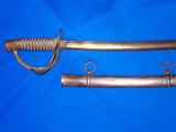 U.S. Civil War Military Issued Model 1860 Cavalry Sword Made by Mansfield & Lamb Dated 1864 