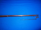 Model 1851 U.S. Percussion Virginia Military Institute Example Of A Cadet Musket Dated 1851 With Its Original Bayonet - 2 of 4