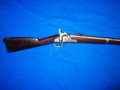 U.S. Civil War Military Issued Springfield Model 1861 Musket Dated 1862