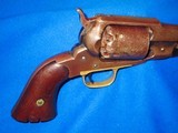 Civil War Transition Remington Percussion Model 1861 Army Revolver With Its Original Holster - 4 of 4