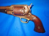 Civil War Transition Remington Percussion Model 1861 Army Revolver With Its Original Holster - 3 of 4