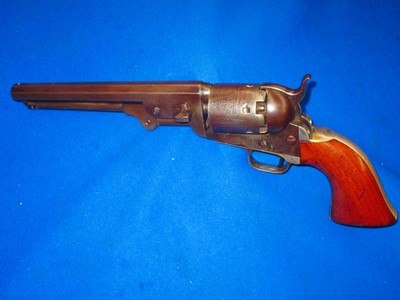 Civil War Colt Model 1851 Navy Revolver Made In 1854