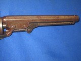 Civil War U.S. Military Issued Colt Percussion Model 1851 Navy Revolver With Original Holster In Nice Untouched Condition! - 7 of 12