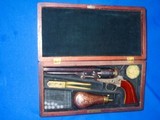 Factory Cased With Accessories Colt Model 1849 Pocket Revolver With A 
