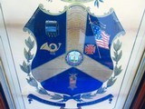 Civil War Painted Escutcheon Named To Pvt. Edwin C. Perkins of Co. C. Mass. 22nd Infantry - 5 of 5