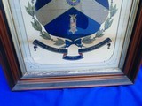 Civil War Painted Escutcheon Named To Pvt. Edwin C. Perkins of Co. C. Mass. 22nd Infantry - 4 of 5