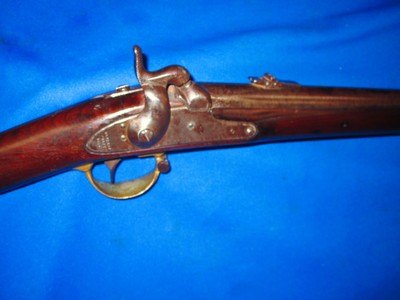 U.S. Civil War Military Issued Colt Alteration Of A Model 1841 Harpers Ferry Mississippi Rifle Dated 1850