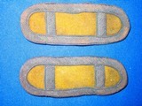 Early & Scarce Pair Of U.S. Mexican War Lieutenant's Cavalry Straps            - 1 of 5