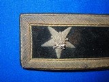 Rare Original Single U.S. Civil War Major General's Shoulder Strap With Bullion Border & Stars  - 3 of 5