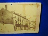 A Desirable & Scarce CDV of Confederate Used Castle Thunder Prison - 3 of 5