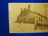 A Desirable & Scarce CDV of Confederate Used Castle Thunder Prison - 2 of 5