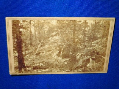 An 1864 Dated CDV of Lookout Mountain by R.M. LINN