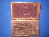 An Early & All Original Civil War Case For A Colt Percussion Root Revolver With A 3 1/2 Inch Barrel In Fine Plus To Excellent Untouched Condition!  - Image 1 of 8