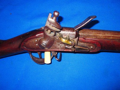 Pre Mexican War & U.S. Civil War Military Issued Springfield Model 1816 Flintlock Musket Dated 1828 - Image 1 of 5