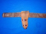 An Early 1870's To 1880's Single Action Revolver Belt Rig with Its Original Holster - Image 4 of 5