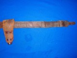 An Early 1870's To 1880's Single Action Revolver Belt Rig with Its Original Holster - Image 5 of 5