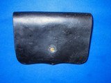 Early & Desirable Civil War Skin Pack Cartridge Box For A Colt Model 1860 Army Revolver       - 1 of 5