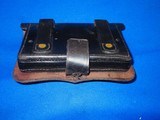 Early & Desirable Civil War Skin Pack Cartridge Box For A Colt Model 1860 Army Revolver       - 4 of 5