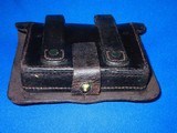 Civil War Skin Pack Cartridge Box For A Colt Model 1851 Navy Revolver - 4 of 5