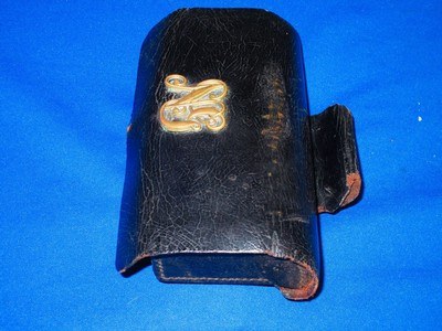 Early & Scarce 1850's - 1860's Civil War New Jersey Marked Carbine Cartridge Box - Image 5 of 5