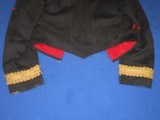 1904 Marine Officers Coat With Heavily Braided  Sleeves Identified To 