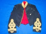 1904 Marine Officers Coat With Heavily Braided  Sleeves Identified To 