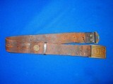 Early Pattern 1874 U.S. Buckle & Coastal Artillery Badge #6450759 on Their Original Belt - Image 1 of 5