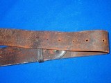 Early Pattern 1874 U.S. Buckle & Coastal Artillery Badge #6450759 on Their Original Belt - Image 5 of 5
