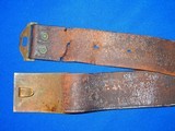 Early Pattern 1874 U.S. Buckle & Coastal Artillery Badge #6450759 on Their Original Belt - Image 4 of 5