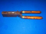 An Early & Very Rare Probably Confederate .54 Caliber Arsenal Mold For A Mississippi Rifle Or Lorenze Rifle   