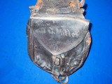 An Early 1850's-1860's Pair Of Civil War Saddle Bags Identified To 
