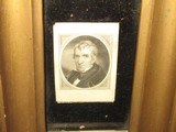 1800's Period Mounted & Framed Photo of William Henry Harrison - Image 2 of 5