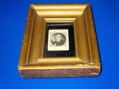 1800's Period Mounted & Framed Photo of William Henry Harrison - Image 3 of 5