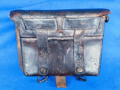 U.S. Civil War Issued Model 1858 Cartridge Box with Its Original - Image 2 of 5