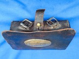 U.S. Civil War Issued Model 1858 Cartridge Box with Its Original - Image 5 of 5