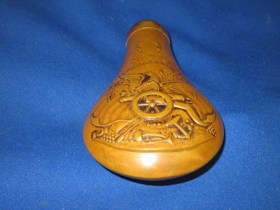 Civil War Powder Flask for a Colt Model 1851 Navy Revolver - Image 5 of 5