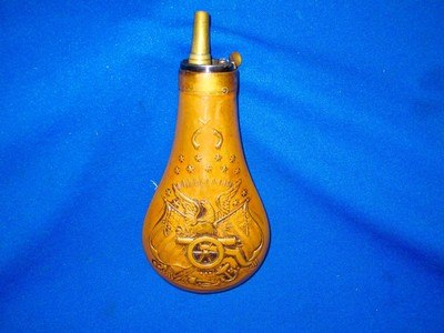 Civil War Powder Flask for a Colt Model 1851 Navy Revolver - Image 2 of 5