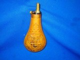Civil War Powder Flask for a Colt Model 1851 Navy Revolver - Image 1 of 5