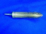 Double Sided Civil War Original Powder Flask for a Navy or Army Revolver - Image 4 of 5