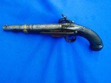 Early 1800's Large Military Type Percussion Miquelet Pistol - Image 2 of 5