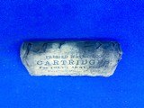 Civil War Soft Pack of Pressed Waterproof Cartridges for Colt's Army Pistol, Patented March 18, 1862   - Image 4 of 5