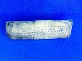 Civil War Soft Pack of Pressed Waterproof Cartridges for Colt's Army Pistol, Patented March 18, 1862   - Image 5 of 5