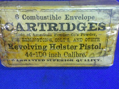 Civil War Hard Pack of 6 Combustible Cartridges for Remington, Colt, And Other Revolving Holster Pistols - Image 5 of 5