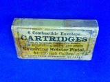 Civil War Hard Pack of 6 Combustible Cartridges for Remington, Colt, And Other Revolving Holster Pistols - Image 3 of 5