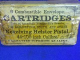 Civil War Hard Pack of 6 Combustible Cartridges for Remington, Colt, And Other Revolving Holster Pistols - Image 5 of 5
