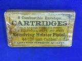 Civil War Hard Pack of 6 Combustible Cartridges for Remington, Colt, And Other Revolving Holster Pistols